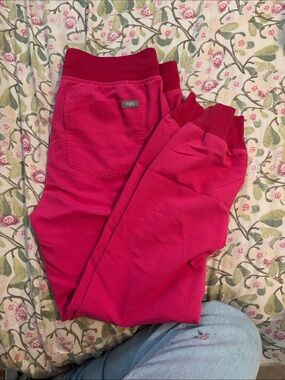 Figs Hot Pink or shocking pink Joggers